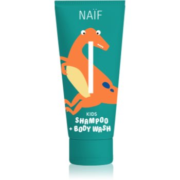 Naif Kids Shampoo + Body Wash gel si sampon pentru bebelusi - imagine 2